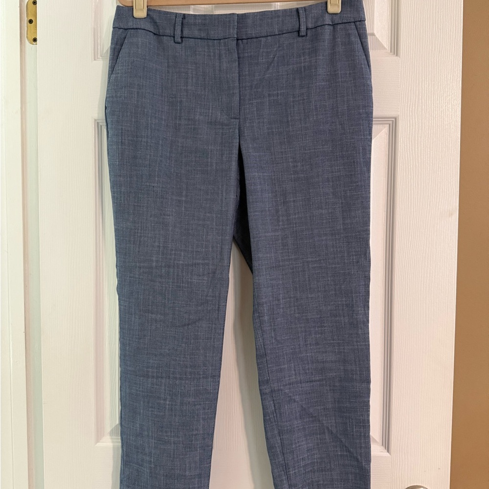 Talbots Bluish Gray Hampshire Ankle Women's Pants